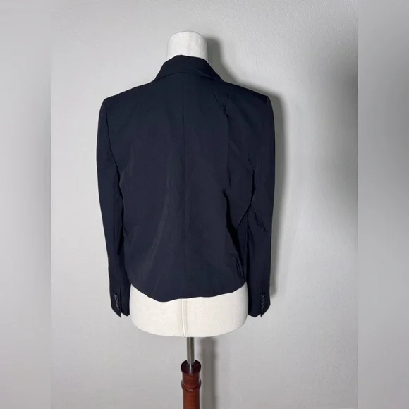 Madewell Women's Crop Style Blazer Black Size Small - Picture 13 of 13